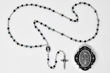 St Benedict Metal Rosary