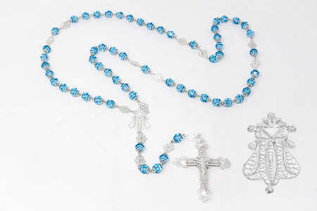 Swarovski Rosary Beads.