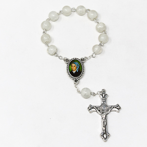 One Decade Bernadette Rosary Beads.