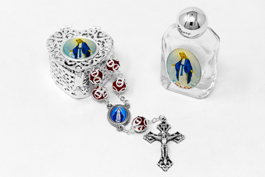 Miraculous Rosary Gift Set