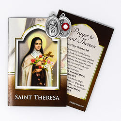 St.Theresa Relic Medal.