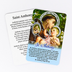 Saint Anthony Prayer Card.