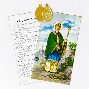 St. Patrick Medal Card.