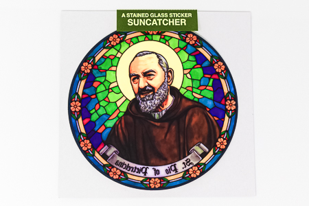 St. Pio Sun Catcher