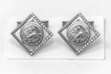 St Anthony Cuff Link's