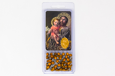 Saint Joseph Rosary Beads.