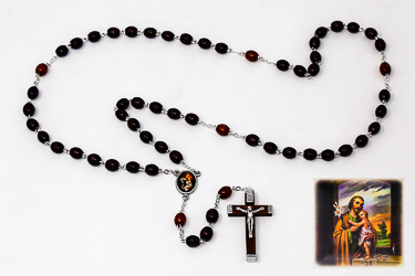 St Joseph Rosary Beads.