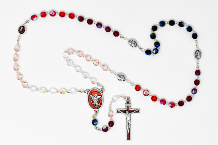 St Michael Rosary Beads.