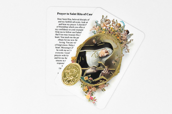 Prayer Card to Saint Rita.