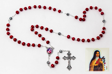 Saint Theresa Rosary Beads.