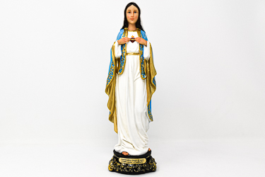 Immaculate Heart of Mary Statue.