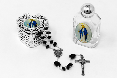 Swarovski Rosary Heart Gift Set.