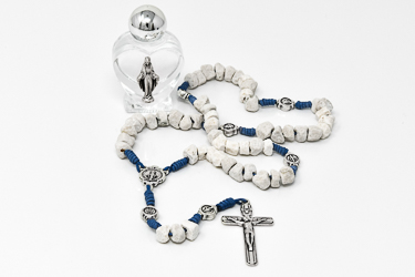 Miraculous Stone Rosary Beads.