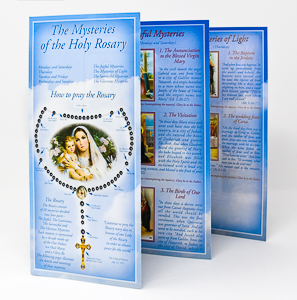 How to Say the Rosary Leaflet.