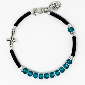 Crystal Rosary Bracelet.