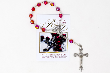 Virgin Mary One Decade Rosary.