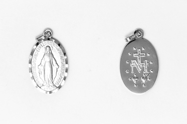 White Gold, Miraculous Medal.
