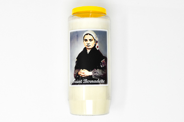 Bernadette Soubirous Vigil Candle.