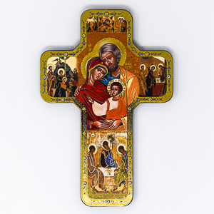Icon Holy Family Wall Plaque.