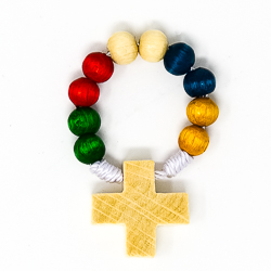 Missionary Wooden Rosary Ring.
