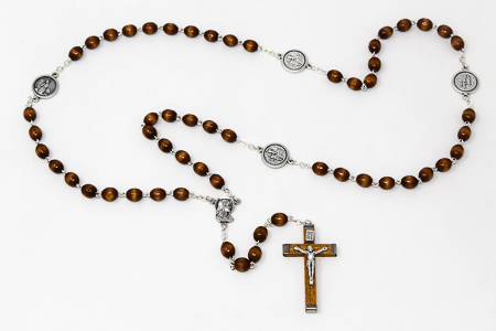 Bernadette Wooden Rosary.