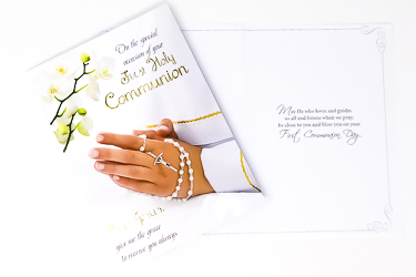 Communion Card Girl.