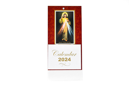 2024 Divine Mercy Standing Calendar.