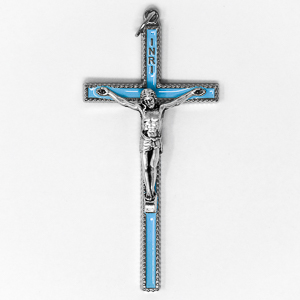 Blue Crucifix.