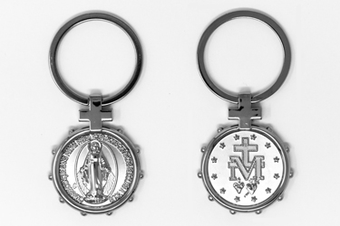 Miraculous Medal Rosary Key-ring.