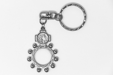 Rosary Ring Key Ring.