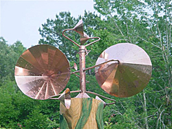 Yard Spooner Copper Windmill