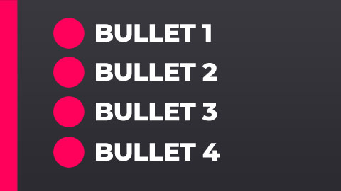 Just Bullet List
