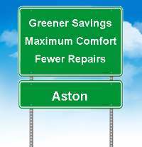 Greener Savings, Maximum Comfort, Fewer Repairs in Aston