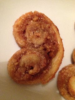 French Palmiers with Puff Pastry