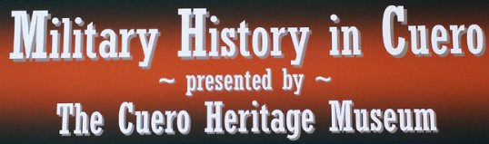 military history in cuero logo