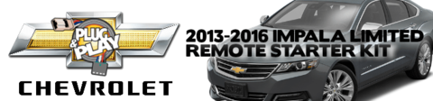 Chevrolet Impala Limited Plug Play Remote Starter