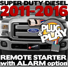 Ford Super Duty Diesel Remote Starters