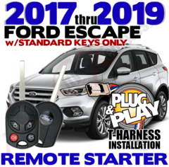 FORD 2017 2019 ESCAPE PLUG AND PLAY REMOTE STARTER