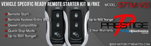 DIY Prestige 57TM-VSS Remote Starters