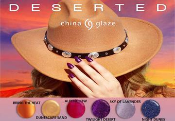 China Glaze Fall 2023 Deserted Collection